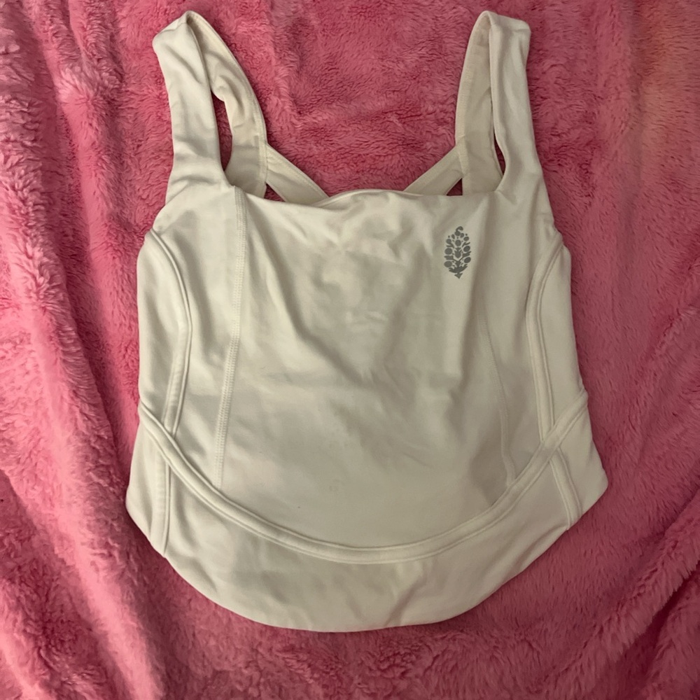 Free people white top